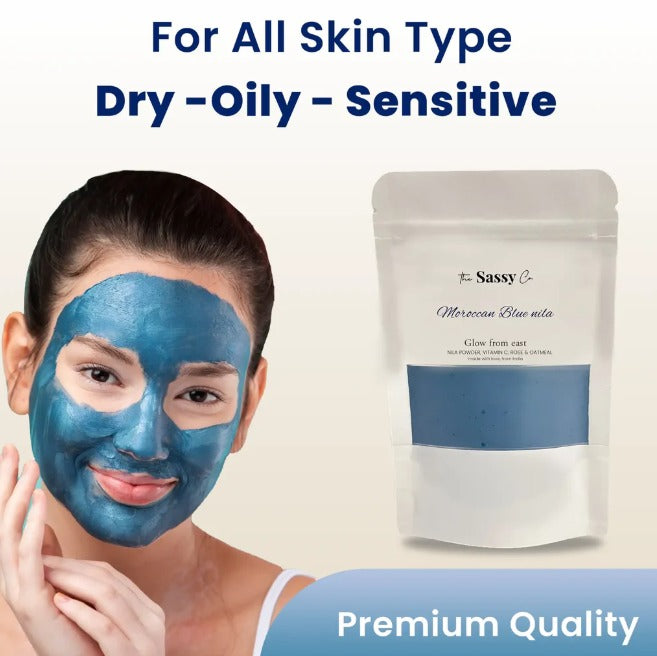 Blue Nila Powder - Rejuvenating Face Mask for Radiant Skin