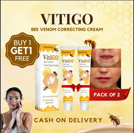 Vitiligo Bee Venom Treatment Cream (Pack of 2)