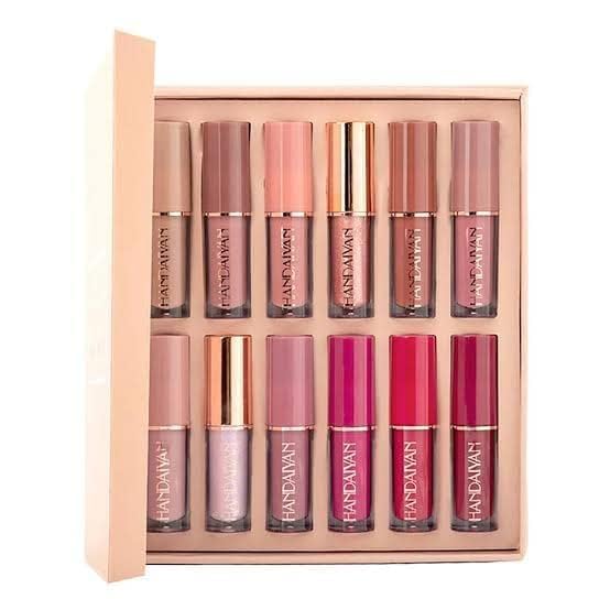 Liquid Matte Lipstick 12 Piece Set | Waterproof Long Lasting